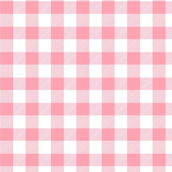 Medium Buffalo Plaid in Rose Pink