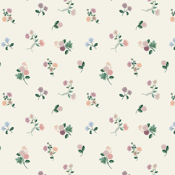 Ditsy in Cream