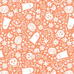 Large Ghostly Gardens in Pumpkin