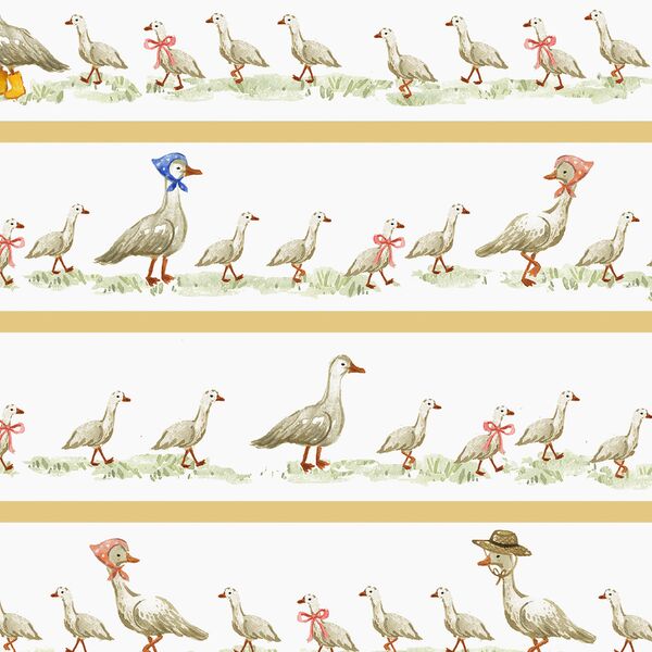 Goose Parade in Yellow