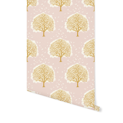 Majestic Oak in Pink Cloud