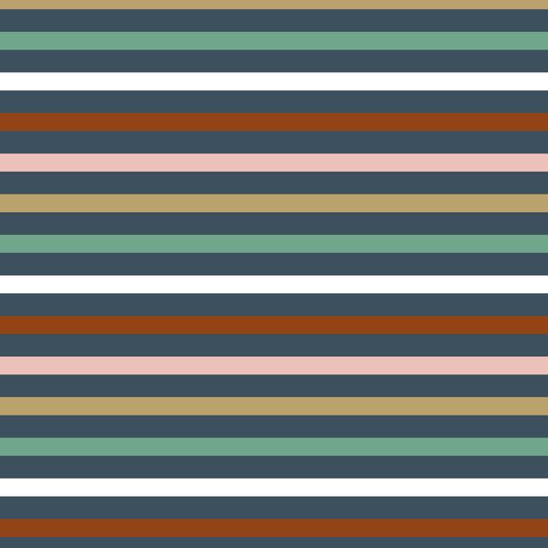 Large Winter Candy Stripe in Blue