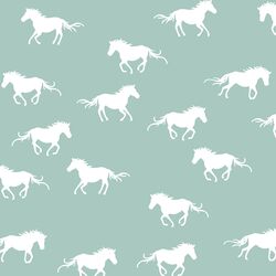 Horse Silhouette in Aspen