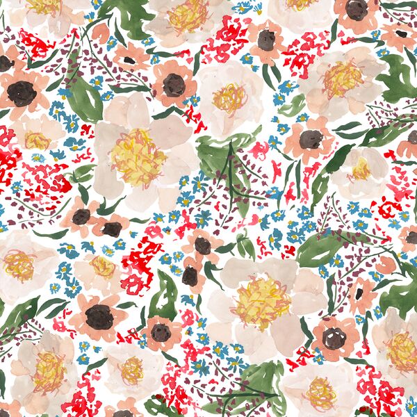 Paper Peonies in White