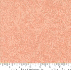 Pen Ink Flowers in Pretty Pink
