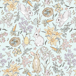 Blooming Burrow in Blue