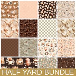 Coffee Time Half Yard Bundle