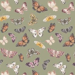 Butterfly Autumn in Sage