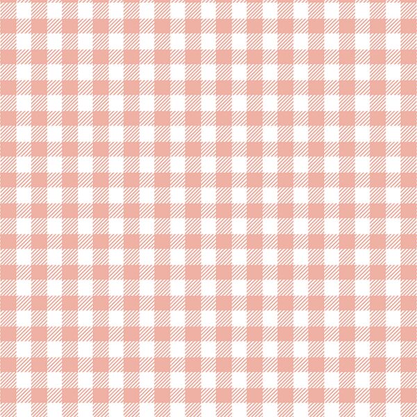 Small Buffalo Plaid in Peony