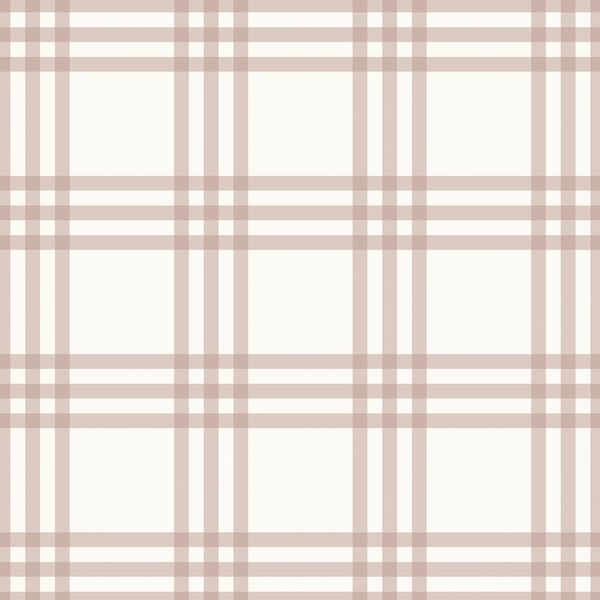 Triple Check in Vintage Rose