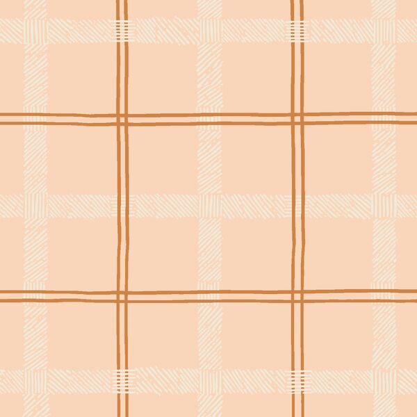 Textured Tartan in Frosted Pink