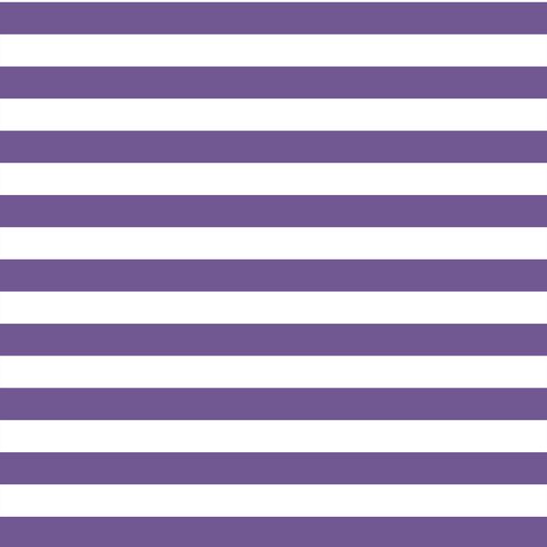 Horizontal Candy Stripe in Ultra Violet
