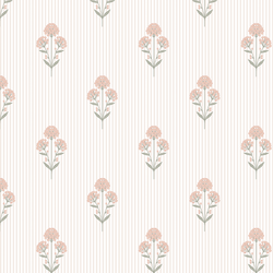 Meadow in Light Rose