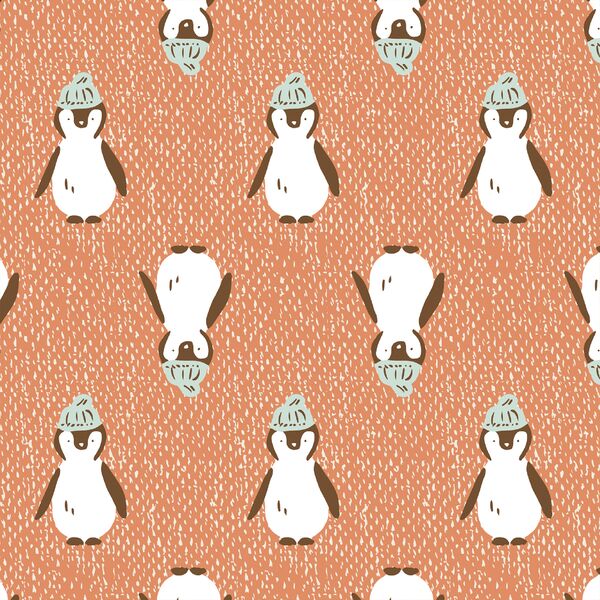 Penguins in Peppermint