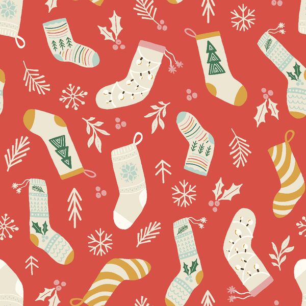 Christmas Stockings in Merry