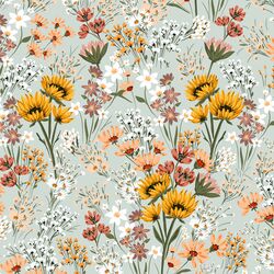 Vintage Bouquet in Light Green