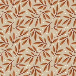 Fall Foliage in Gray