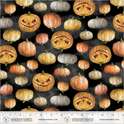 Jack-o'-lantern in Night