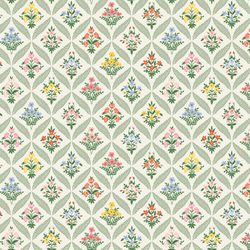 Estee Garden in Cream Multi