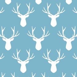 Stag Silhouette in Surf
