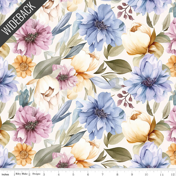 Twilight on the Prairie Wideback in Cream
