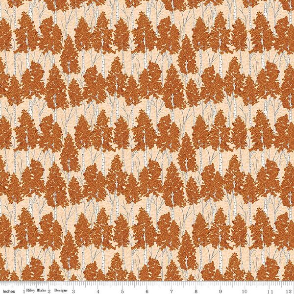 Aspen Grove in Peach