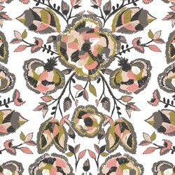 Stitch Floral in White