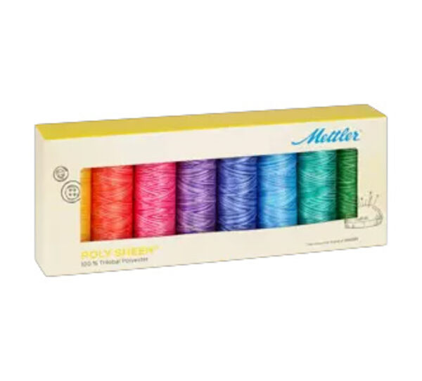 Poly Sheen Pastel Thread Set