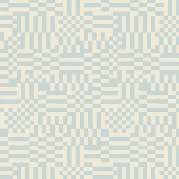 Checkery Checker in Light Blue