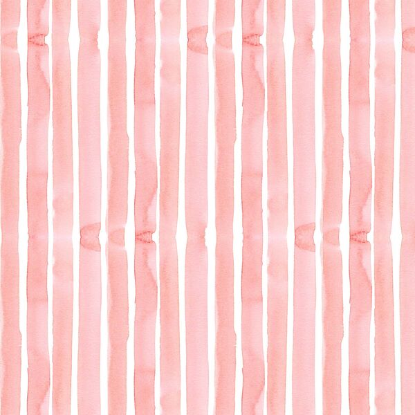 Party Stripe in Peach