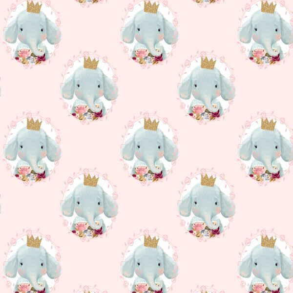 Little Ballerina Girl in Soft Blush