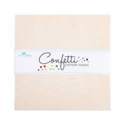 Confetti Cotton 10" Square Pack in Ivory