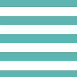 Horizontal Play Stripe in Seafoam