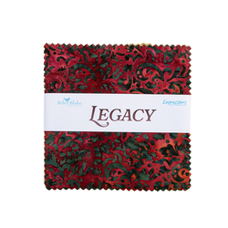 Expressions Batiks 5" Square Pack in Legacy