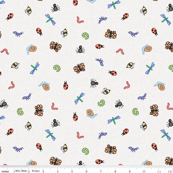 Bug Toss in White