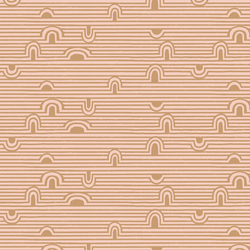 Melodic Stripe in Petal Pink