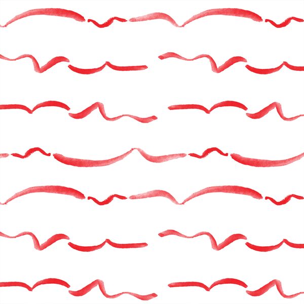 Ribbons in Poinsettia Red