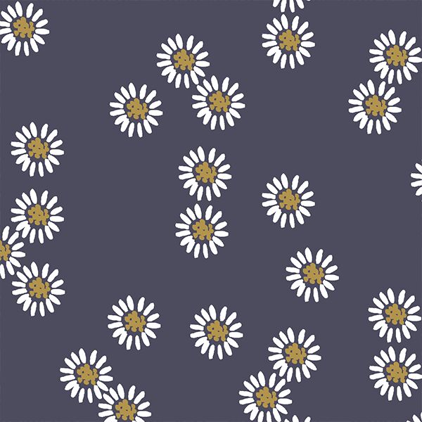 Picking Daisies in Ink and Marigold