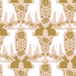 Springtime Damask in Shell