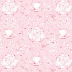 Garden Tea Party in Rose Pink