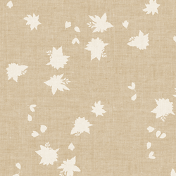 Large Scattered Floral in Tan
