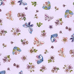 Small Floral in Purple