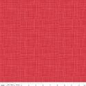 Grasscloth Cottons in Rouge