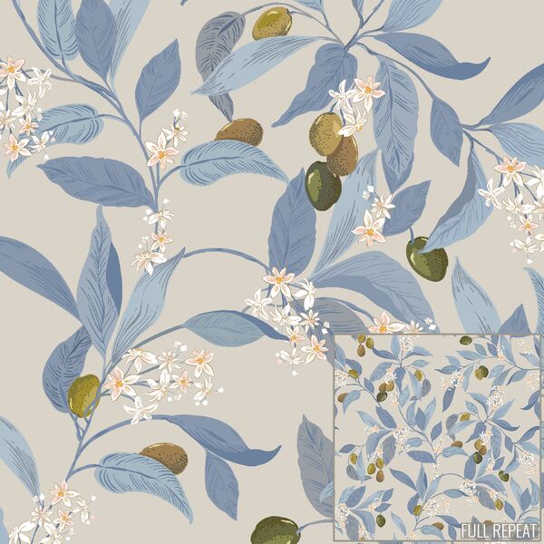 Olive Branches in Stonework
