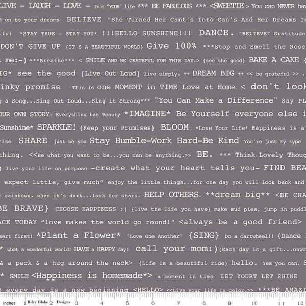 Text in Gray