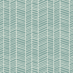 Herringbone in Blue Haze