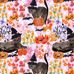 Cottagecore Halloween in Lilac