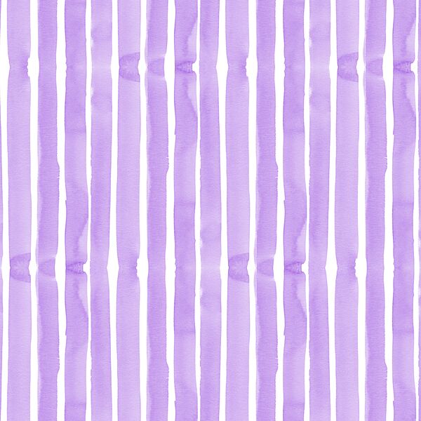 Party Stripe in Vivid Purple