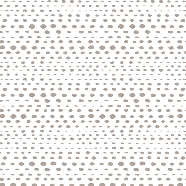 Little Skipping Stones in Taupe on White
