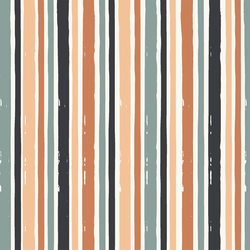 Vivid Stripe in Midnight